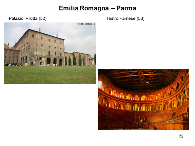 32 Emilia Romagna – Parma Palazzo Pilotta (52)     Teatro Farnese